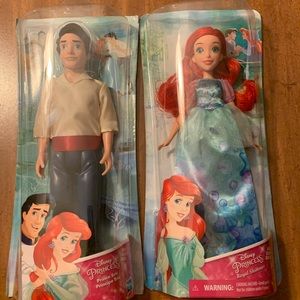 Ariel and Eric Barbie doll